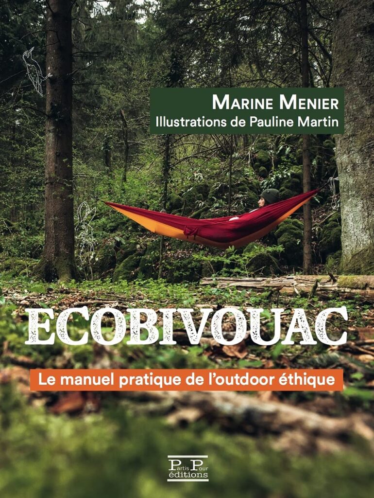 Ecobivouac, le manuel pratique de l’outdoor éthique - Couverture du livre. 